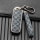 Key case cover FOB for Mazda keys incl. keychain (HEK58-MZ1)